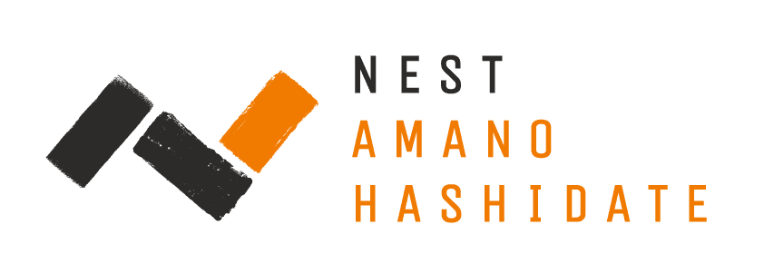 NEST AMANO HASHIDATE ロゴ