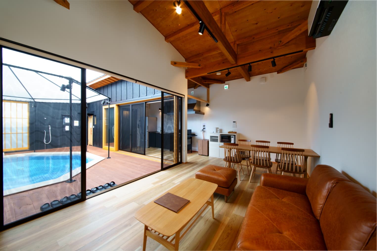 完全プライベートヴィラの外観